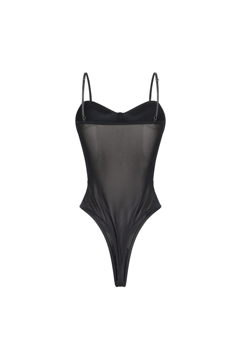 Blackout Kiss Mesh Bodysuit